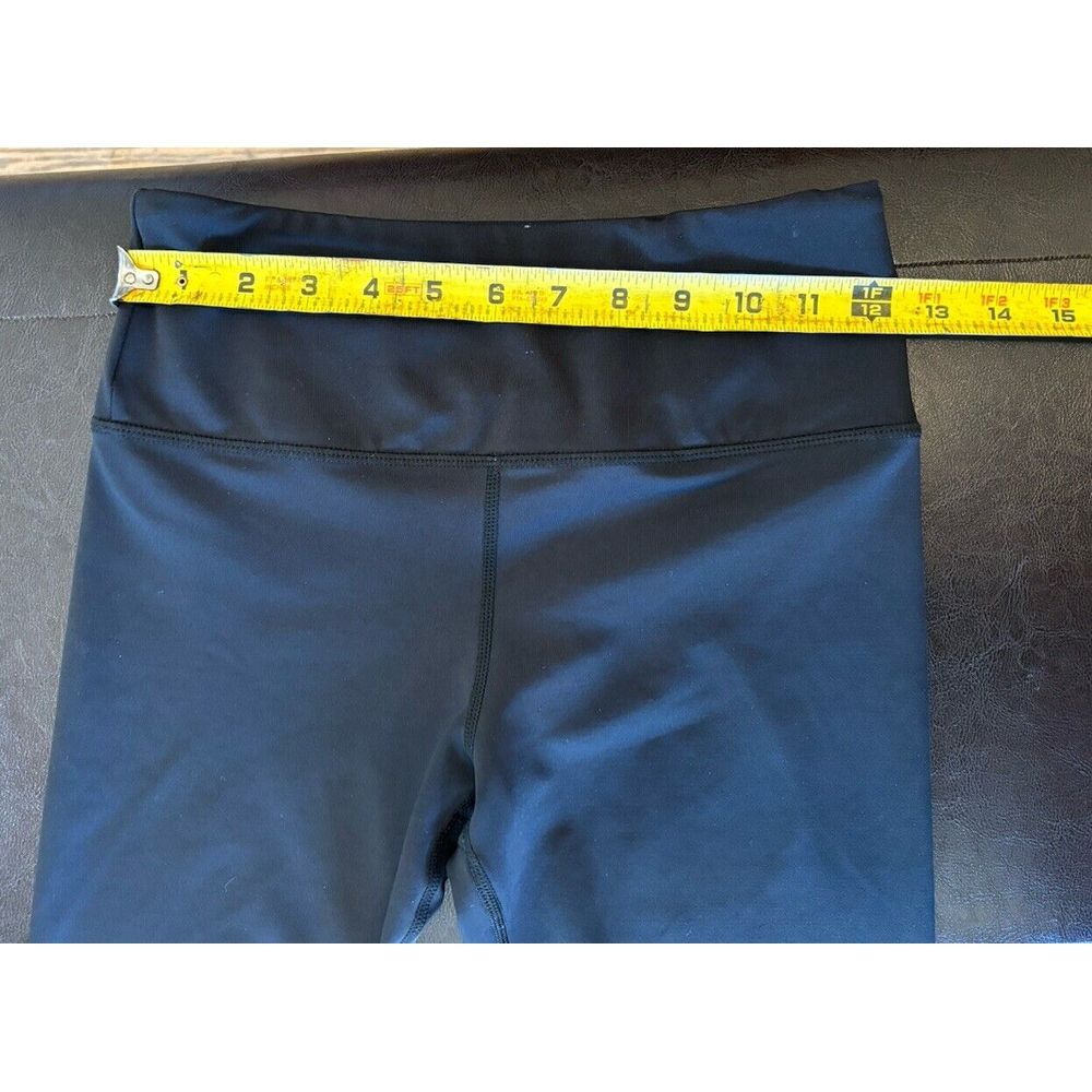 Zyia Women's Sz 4 Cropped/ Capri Leggings Black - Picture 5 of 5
